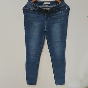 Blue Skinny Jeans with Stretch Fit